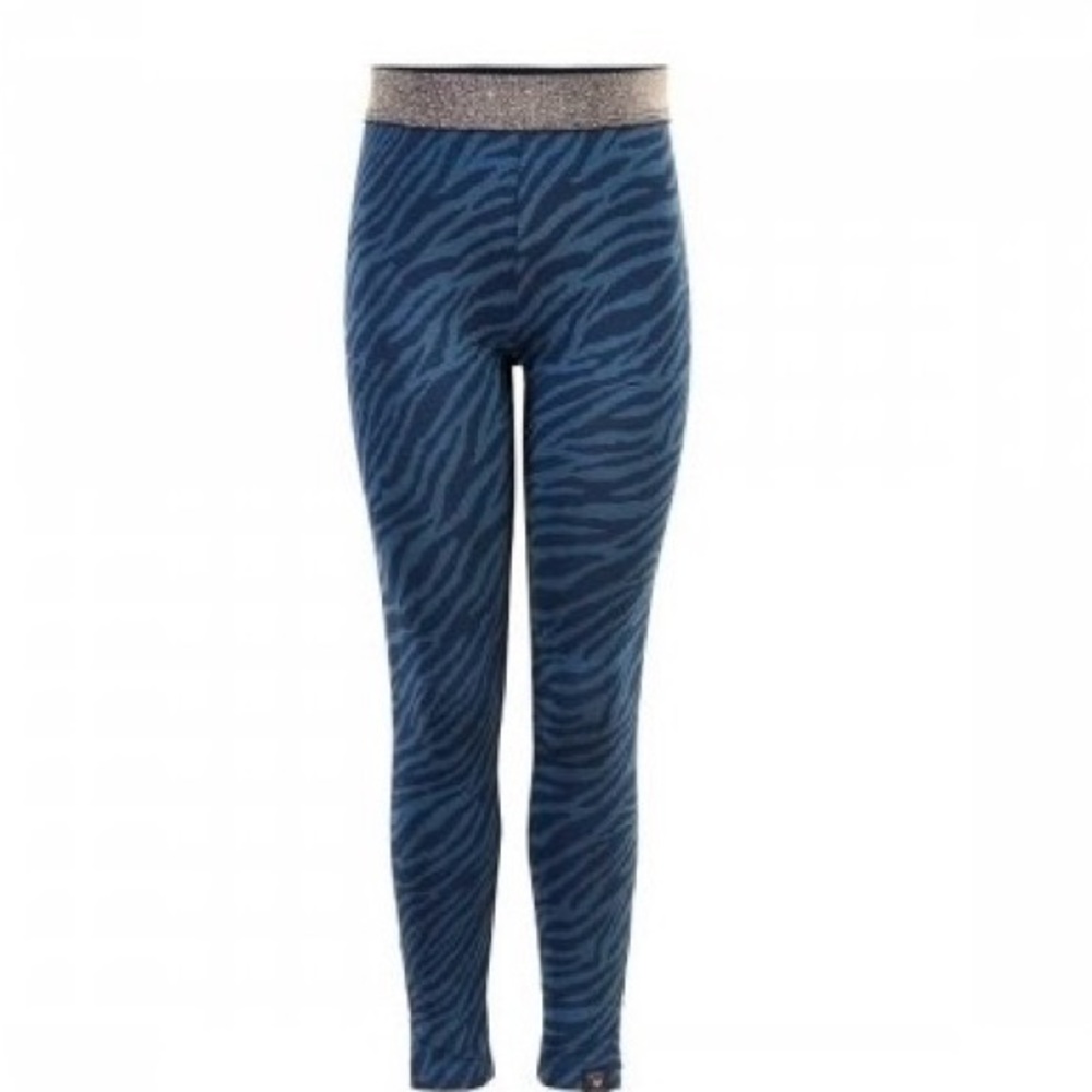 NWT MeToo Blue Stretchy Leggings with Slim Fit
